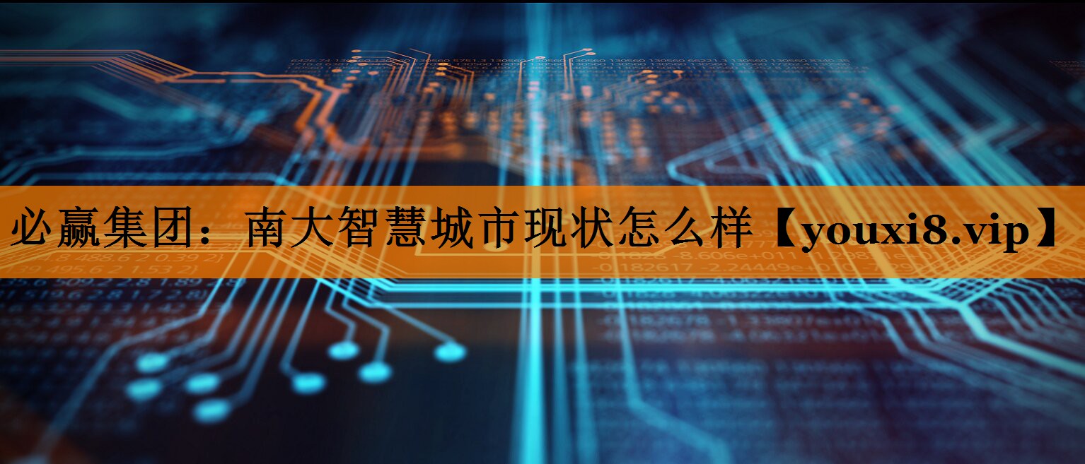 必赢集团：南大智慧城市现状怎么样